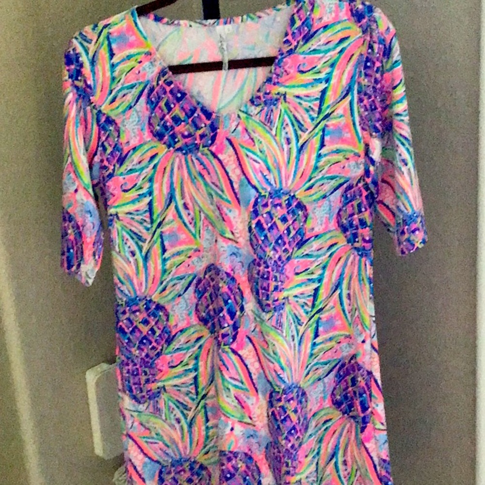 Lulu B short sleeve knee length dress